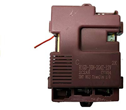 BSD 12V 2.4 Ghz Boîtier de Contrôle de Rechange, Module de Contrôle de Remplacement pour Voiture Électrique Enfant WXE1688 - Pièce de Rechange pour Véhicule Électrique Enfant