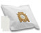 Cartling - Sacchetti per aspirapolvere per Hoover Telios Plus TE80 Pet 011, Telios Plus te80pet 011, 5 strati + 2 filtri