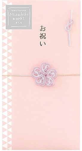 Lab Clip MWOB02-S1 Festive Bag, Mizuhiki Works Celebration Bag, Pink