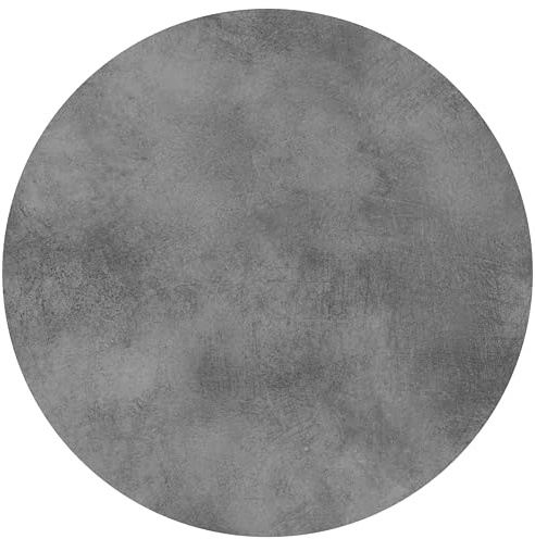 serladur Tischplatten, Dekor Copperfield 80 cm rund, wetterfest für Garten, Terrasse, Balkon in Gastroqualität Ersatztischplatte Bistro Tisch Werzalitverfahren Wermodin Topalit Werza