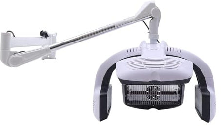 JINGEDD Secador De Cabello Montado En La Pared,Secador Cabello De Techo De Pared,Procesador Color De SalóN De PeluqueríA,Secadoras De Capó para PeluqueríA,para La PeluqueríA El Cuidado del Cabello