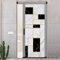 Innovz Porta Pieghevole Moderna, Porta Interna della Fisarmonica Magnetica, Cancello Divisorio per Garage, Scale, Cantina, Cucina, Bagno, Bianco, Beige, Rosso, Giallo, Blu, Grigio