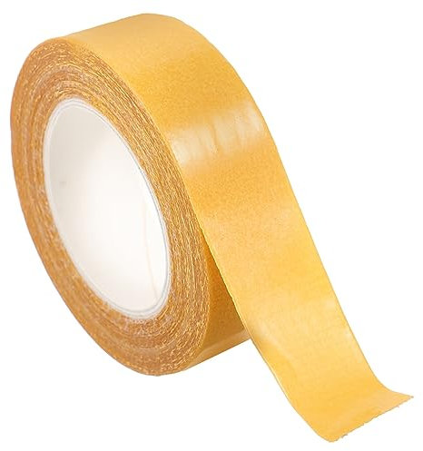 VILLFUL Biadesivo per Tappeti Trasparente 10m Adesivo Resistente per Rivestimenti Murali e Fissaggi Facile da Usare Residui per Artigianali e Moquette