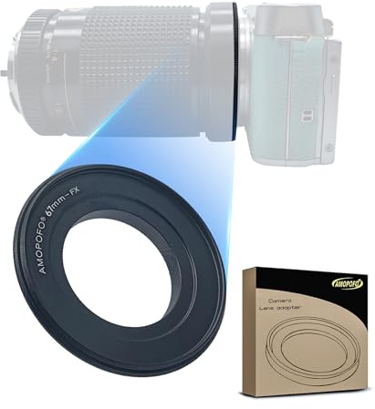 67mm Macro Lens Reverse Ring Compatible with for FX X Mount X X-E1 X-T100 X-T10 X-T1IR X-T1 X-T20 X-H1 X-M1 X-Pro1 X-Pro2,with 67mm Filter Thread Lens.Macro Shoot(67mm-FX)