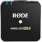 RØDE Wireless GO II TX - Ultrakompakter drahtloser Sender mit integriertem Mikrofon, integrierter Aufnahme und Einer Reichweite von bis zu 200 m (nur Sender)