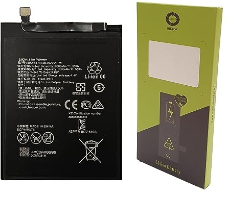 OH-BOX® Akku kompatibel mit Huawei HB405979ECW Y6 2017/P9 LITE MINI 2017/Y6, Y6 PRO, Y6 PRO 2019/ Y5 2018/ Honor 6A, 6C (DLI-AL10,DIG-L01,MRD-LX2)