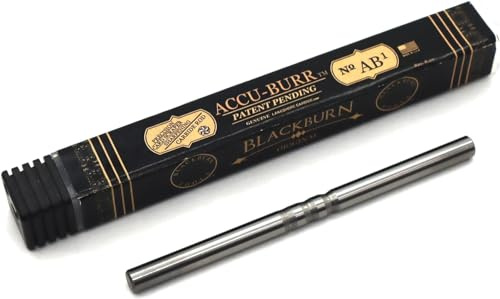 Accu-Burr™ AB-1 Dual-Sided Card Scraper Burnisher 3/16” Diameter x 3” Long Solid Carbide Rod