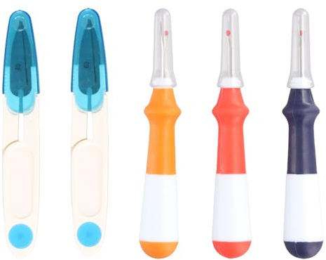 5 Piezas Descosedor De Costura, Abridor De Costuras, Corta Hilos De Costura, Costura Accesorios, Herramienta Para Quitar Desgarradores Desgarrador Con 2 Tijeras Para Costuras Y Dobladillos