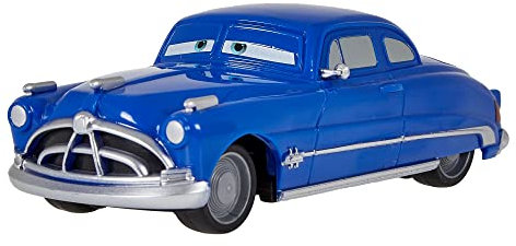 Disney Cars de y Pixar Spielzeugfahrzeug Doc Hudson 1:43 Pullback für Kinder ab 3 Jahren