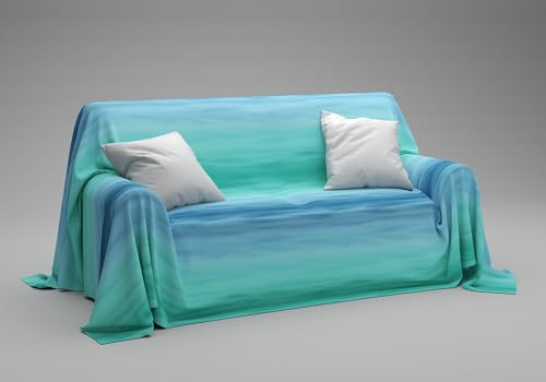 Dorian Home - Copriletto Singolo Estivo e Primaverile 180x270 Cotone 100% Puro Resistente Ideale come Telo Copridivano Arredo Copritutto, Copri Divano e Coperta Letto Singola, Foulard Leggero Multiuso