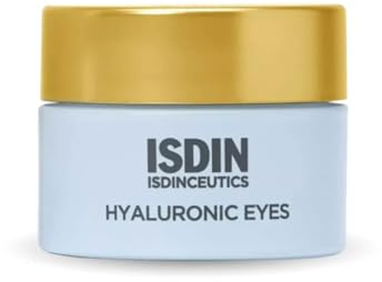 ISDIN Isdinceutics Hyaluronic Eyes Contorno de Ojos Hidratante con Ácido Hialurónico que Ayuda a Prevenir las Arrugas, 15 g