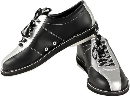 Blissbuilt Bowlingtränare för män, kvinnor bowlingskor, bowling läder sport unisex andningsbara skor, bekväm halkfri tränare, för nybörjare och proffs