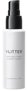 UND GRETEL Naturkosmetik VLITTER – Feuchtigkeitsspendender Serum-Highlighter für Gesicht & Körper - Vegan, Natürliche Inhaltsstoffe - Langanhaltender Glow für Tag & Nacht - Nuance Warm Sun 02 30ml