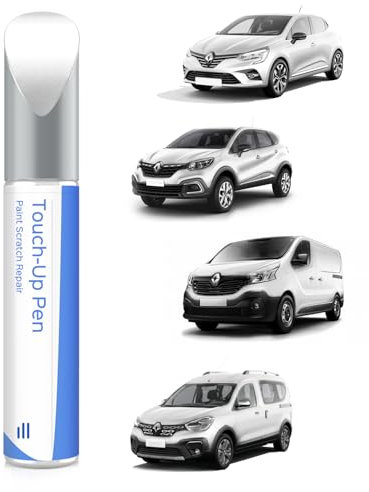369 Blanc Glacier/Arctique Peinture de retouche pour Renault Correspondance exacte – Réparation des rayures et des écaillages
