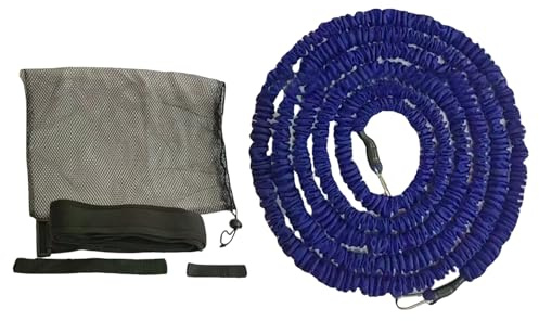 Cintura Di Resistenza Al Nuoto - Cintura Da Piscina Regolabile Da 48 Pollici, Corda Elastica Sicura, Materiale Di Alta Qualità | Comodo Strumento Per Esercizi Acquatici, Attrezzatura Da Jogging In Acq