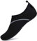 SAGUARO Badeschuhe Wasserschuhe Schwimmschuhe Strandschuhe Aquaschuhe Surfschuhe Neoprenschuhe für Damen Herren 030 Schwarz Gr.38/39