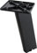 SCHÜCO 100009793 Möbelfuß Stair Dekorfuß für Tisch-und Unterbauschränke, Sockelfuß verstellbar 250mm, Alu schwarz eloxiert, Silber