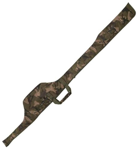 Fox Camolite 12ft Single Rod Sleeve - Rutentasche, Rutenfutteral, Angeltasche, Zubehörtasche, Tragetsche für Karpfenruten