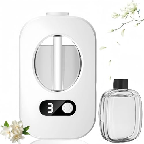 Difusor automático de aromaterapia montado en la pared, difusor de aceite esencial recargable, versión digital del difusor de aroma, pequeño spray automático para el hogar, USB automático, difusores