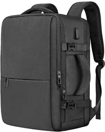 Besttravel Zaino da Viaggio, Easyjet 45x36x20 Zaino Bagaglio a Mano con Capacità 45L,Compatibile con Laptop 15.6,con Porta di Ricarica USB,Ideale per Viaggi e Spostamenti