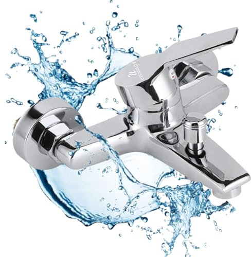 UTENSILIFY® Robinet de douche avec coudes pour ajuster à différentes tailles | Robinets de douche | Robinets de salle de bain | Mitigeur baignoire | Robinet mitigeur douche