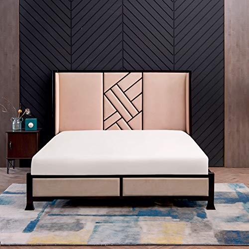 THXSILK Spannbettlaken Seide Bettlaken 90x200, Weiß Seiden Bettlaken, 100% Reine 19 Momme Maulbeerseide Bettwäsche Spannbetttuch für Standardmatratze 30cm