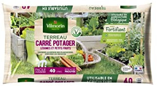 Vilmorin terreau carré Potager 40 l