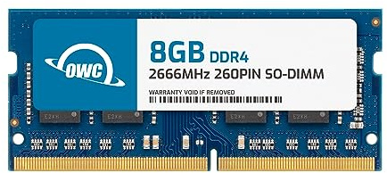 OWC - 8GB OWC Memory Upgrade Module - PC21300 DDR4 2666MHz SO-DIMM for Mac mini (2018 - Current), iMac (2017-2020), and compatible PCs