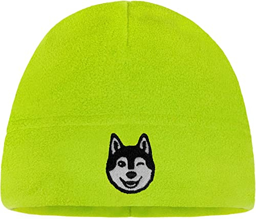 normani Kinder Wintermütze Fleecemütze Thermomütze für Junge und Mädchen aus recyceltem Fleece Farbe Grün