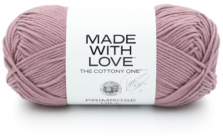 Lion Brand Yarn Tom Daley - The Cottony One, Yarn for Knitting, Silver Medal, 1 Pack