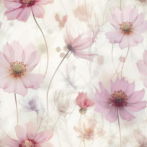 Muriva Lissa Flower Pink Wallpaper 215501