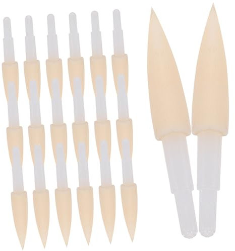 KALLORY Hochwertige Schwammstiftspitzen 20 Stück Weiche Pinselstiftköpfe für Kalligraphiestifte