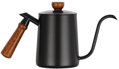 Cabilock Cafetera Hervidor De Cuello De Cisne Para Estufa De Acero Inoxidable Jarra De Café Para Preparar Café Casa Cocina