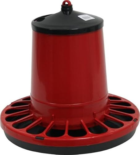 Comedero para Aves, 8 kg - Equipado para una fácil alimentación, Fabricado en Material Resistente y Duradero Exteriores.*