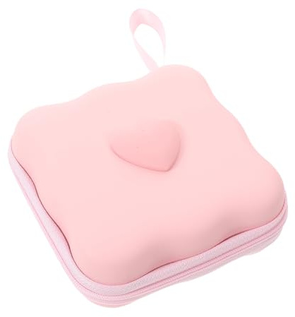 BELLIFFY Sanitary Napkin Storage Box Portable Tampon Pouch for Purse Women Teen Girls Cotton Material Bathroom Storage Containers