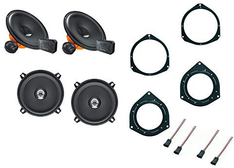 Superauto hi-fi DSK 165 dsk165.3 DCX 130 Altoparlanti 2 vie + Supporti casse OPEL Corsa D Anteriore e Posteriore