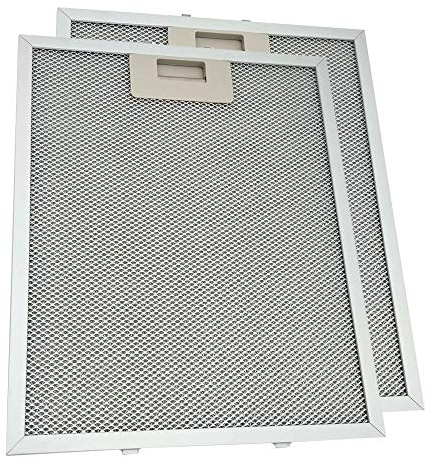 Filtro de aluminio compatible con campana extractora TEKA DM60, DM90 (32 x 26 cm) 81471061 (2 unidades)