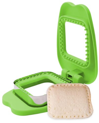 Smileshiney Sandwich-Formen, Schneider und Versiegelung, Sandwich-Maker | Keks-Sandwichschneider-Herstellungswerkzeug | Toastform, Antihaft-Sandwichform, Brotpresse für Kinder, und Mädchen