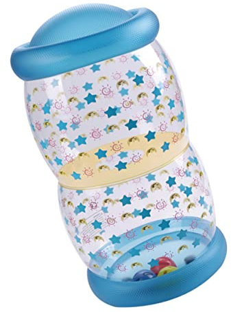 Gatuida Rodillo Inflable para Gatear Bebés Juguete de Entrenamiento de Gateo Diseñado para Desarrollo Infantil Material Color Azul Seguro Olores