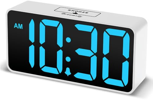 DreamSky Compact Digital Alarm Clock