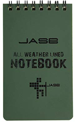 Yushu Notizbuch Allwetter-wasserfestes Schreibpapier Notizbuch Militär Outdoor Camping Schreiben reibungslos
