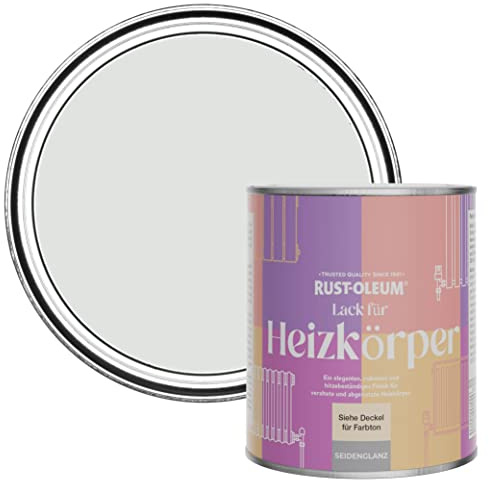 Rust-Oleum Grey Heat Resistant Radiator Paint in Satin Finish - Library Grey 750ml