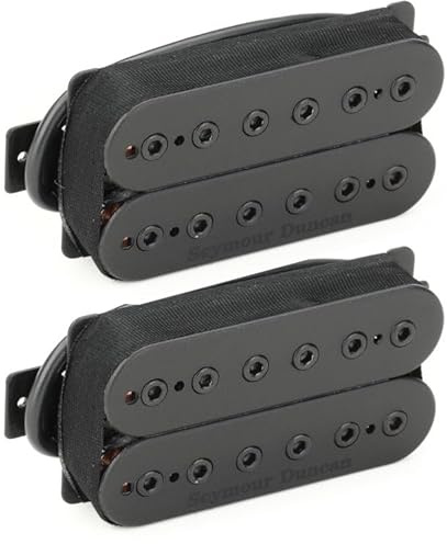SEYMOUR DUNCAN - Microfono per Chitarra Elettrica - Set di pickup humbucker Mark Holcomb Scarlet & Scourge Signature, scoperto