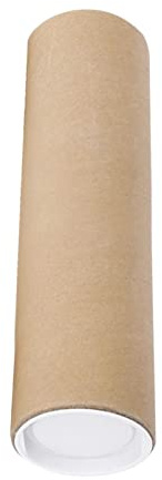 MagiDeal Tubos de póster Tubo de Almacenamiento con Tapas Tubos de cartón Grandes y Largos Tubos de Embalaje para Pinturas Blueprint Roll Contenedor de, Los 40CM