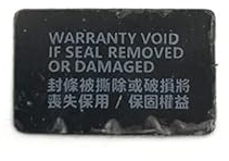 YANHAO [Pièces détachées pour Jeux vidéo] 50pcs for PS4 Slim Pro 10XX 11XX 12XX Console Nouvelle Garantie Joint étiquette Autocollants Remplacement for PlayStation 4 (Color : for ps4 Slim 2000)