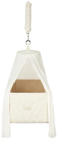 MOONBOON Himmel Überdachung - Natur - Reduziert Licht für Einen Erholsamen Schlaf - Atmungsaktives, Einfach zu Befestigendes Zubehör für Babyhängematten & Wiegen