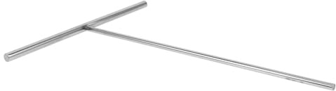BAZEITFLOW Paletta Crepes in Acciaio Inossidabile T-shaped Spatola Grande per Distribuire Pastella Pancake e Crespelle Strumento Robusto e Uniforme per Cucina Domestica e Ristorante
