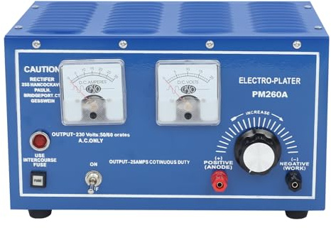 PM260A Machine à placage électrique professionnelle en or, 220 V 30 A, appareil de galvanoplastie pour bijoux et montres, tension réglable de 0 à 20 V