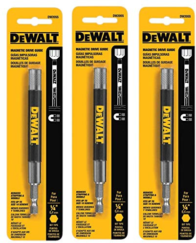 DEWALT DW2055 Magnetic Bit Tip Holder (3 PACK)