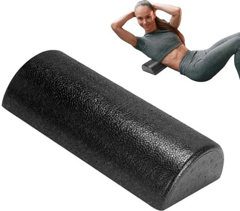 Kioriur Half Foam Roller – Leichter Half Muskelroller, Körper-Tiefengewebe-Muskelmassage | Halbrunde Gymnastik-Rolle, Balance-Kernübungen, Schaumstoffrolle für das Training der Hinterbeine, Gy